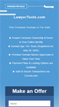 Mobile Screenshot of lawyertools.com